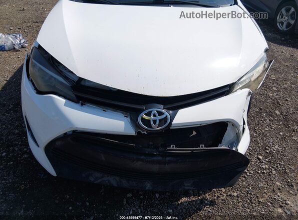 2T1BURHE3JC111764 2018 TOYOTA COROLLA White 