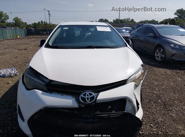 2T1BURHE3JC111764 2018 TOYOTA COROLLA White Vista del cuadro de instrumentos