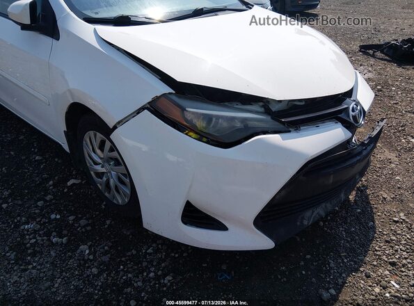 2T1BURHE3JC111764 2018 TOYOTA COROLLA White 