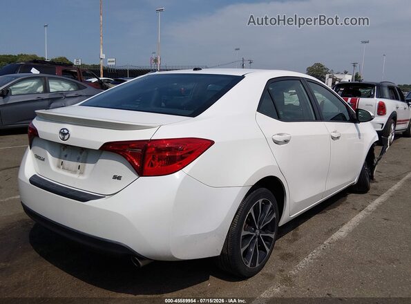 2T1BURHE3KC135516 2019 TOYOTA COROLLA Белый Задняя правая четверть