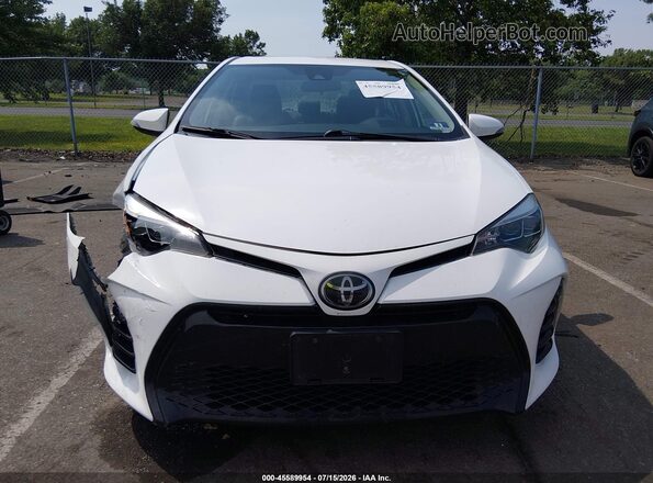2T1BURHE3KC135516 2019 TOYOTA COROLLA Белый Вид щитка приборов