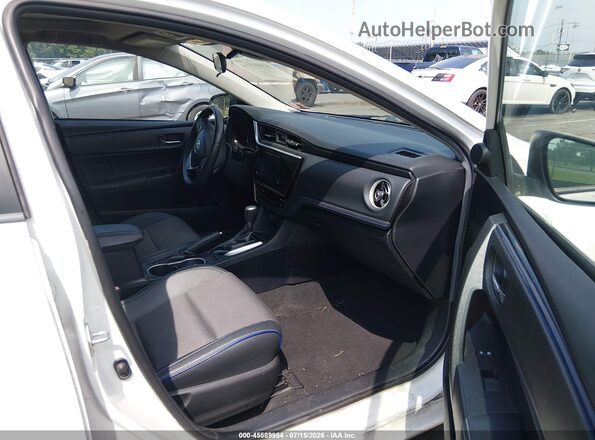2T1BURHE3KC135516 2019 TOYOTA COROLLA Белый Вид салона спереди