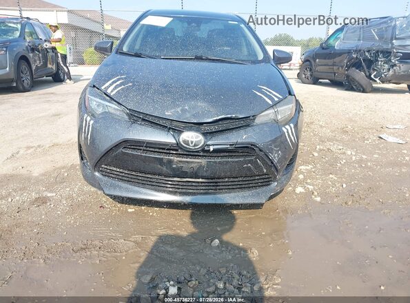 2T1BURHE3KC137508 2019 TOYOTA COROLLA Gray Vista frontal
