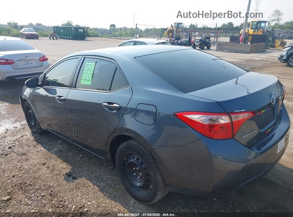2T1BURHE3KC137508 2019 TOYOTA COROLLA Gray Trasero izquierdo