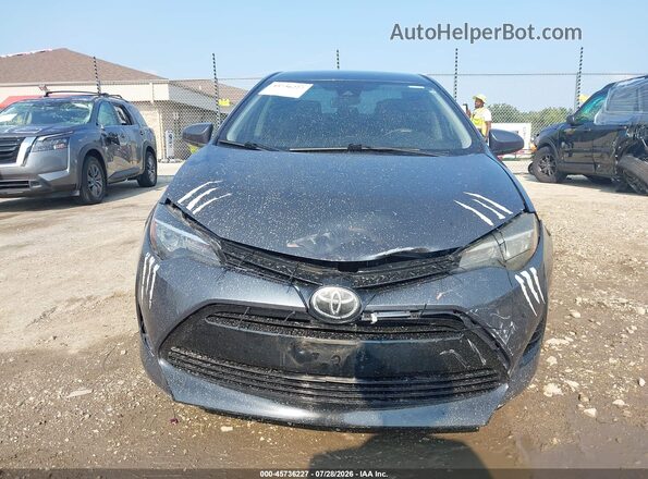 2T1BURHE3KC137508 2019 TOYOTA COROLLA Gray Vista del cuadro de instrumentos