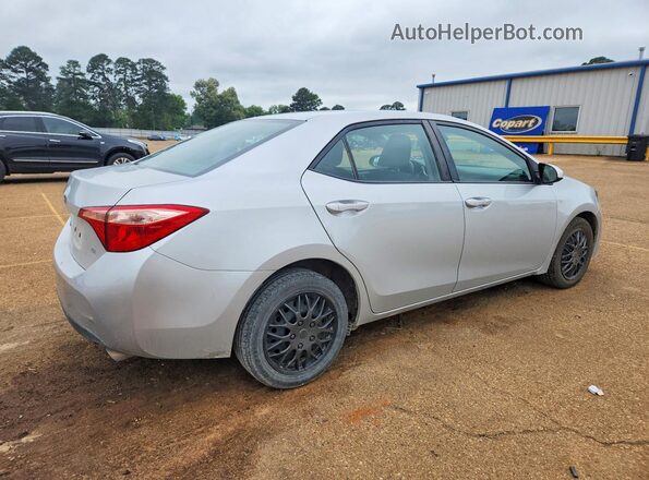 2T1BURHE3KC140943 2019 TOYOTA COROLLA Silver Rear right