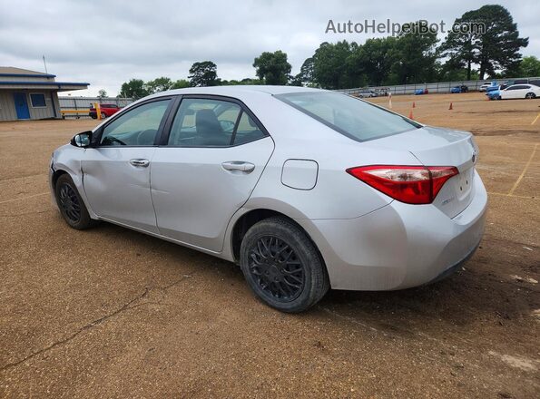2T1BURHE3KC140943 2019 TOYOTA COROLLA Silver Rear left