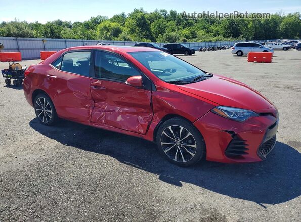 2T1BURHE3KC172338 2019 TOYOTA COROLLA Maroon Delantero derecho