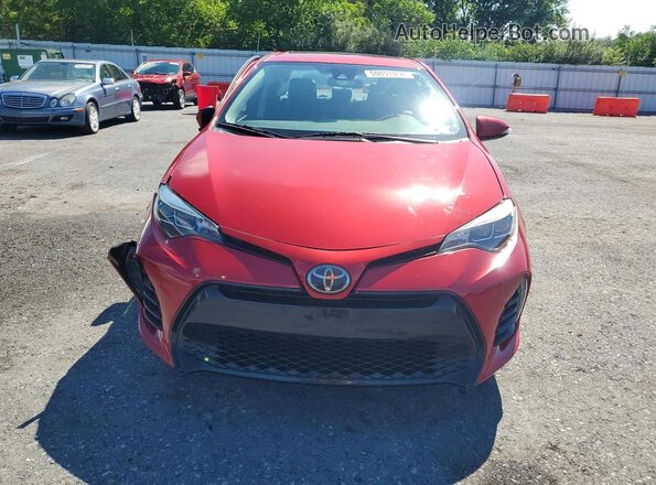 2T1BURHE3KC172338 2019 TOYOTA COROLLA Maroon Vista frontal