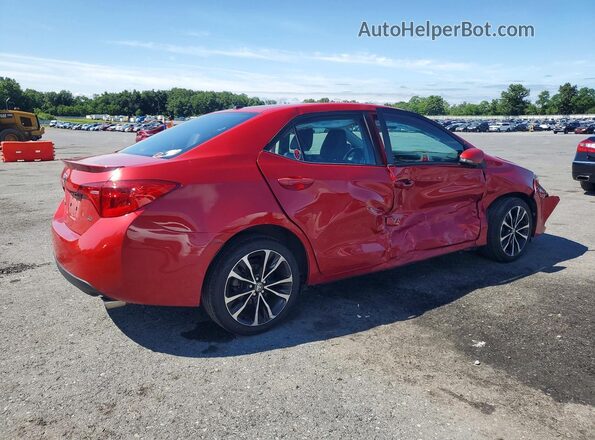2T1BURHE3KC172338 2019 TOYOTA COROLLA Maroon Trasero derecho