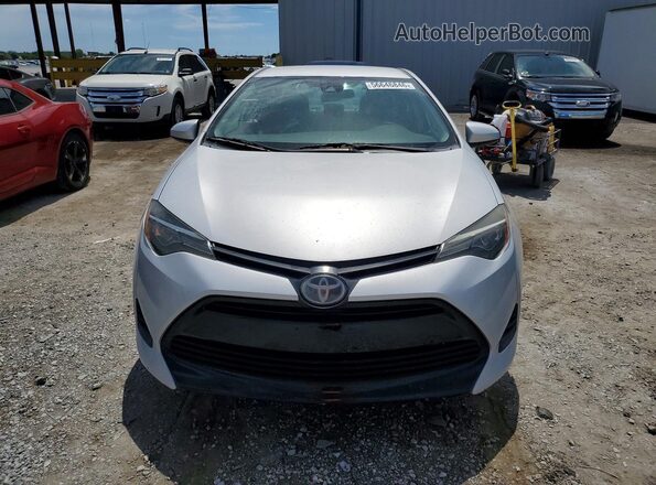2T1BURHE3KC173831 2019 TOYOTA COROLLA Silver Front view