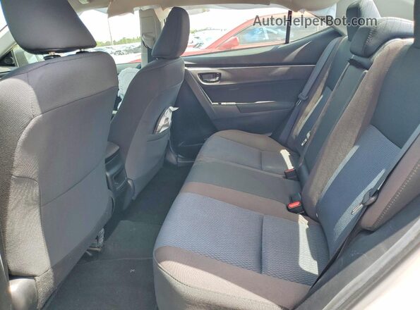 2T1BURHE3KC173831 2019 TOYOTA COROLLA Silver Rear seats view