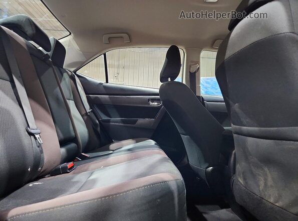 2T1BURHE3KC183467 2019 TOYOTA COROLLA Tan Widok tylnych siedzeń