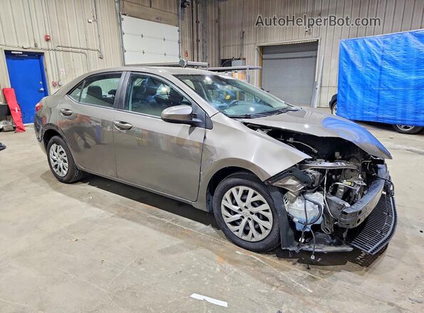 2T1BURHE3KC183467 2019 TOYOTA COROLLA Tan Przód prawy