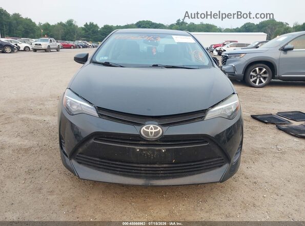 2T1BURHE3KC199541 2019 TOYOTA COROLLA Черный Вид щитка приборов