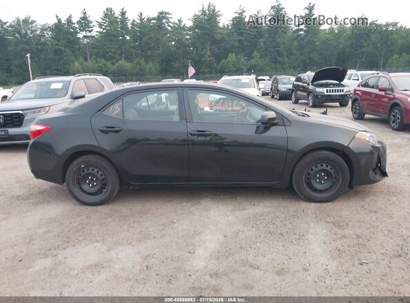 2T1BURHE3KC199541 2019 TOYOTA COROLLA Черный Вид задней части салона