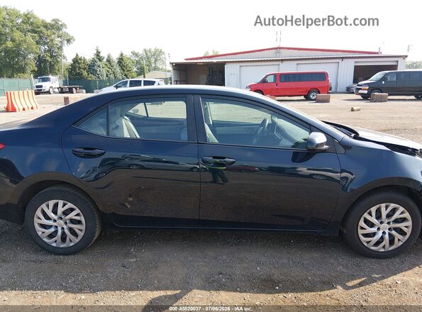 2T1BURHE3KC213129 2019 TOYOTA COROLLA Blue Vista interior trasera
