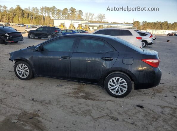 2T1BURHE3KC220694 2019 TOYOTA COROLLA Черный Задняя левая четверть