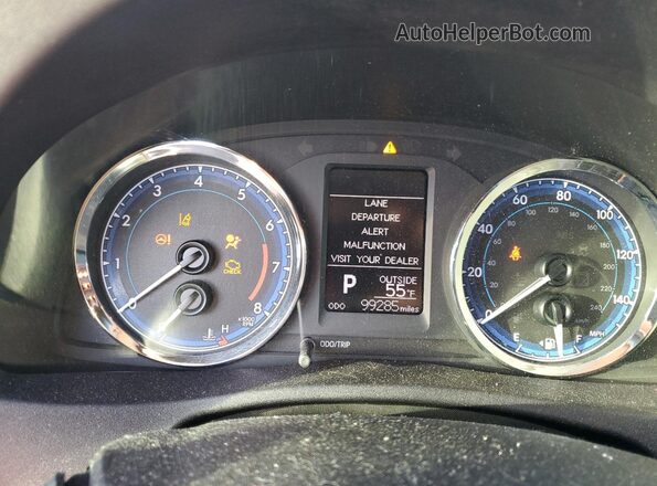 2T1BURHE3KC220694 2019 TOYOTA COROLLA Черный Вид щитка приборов