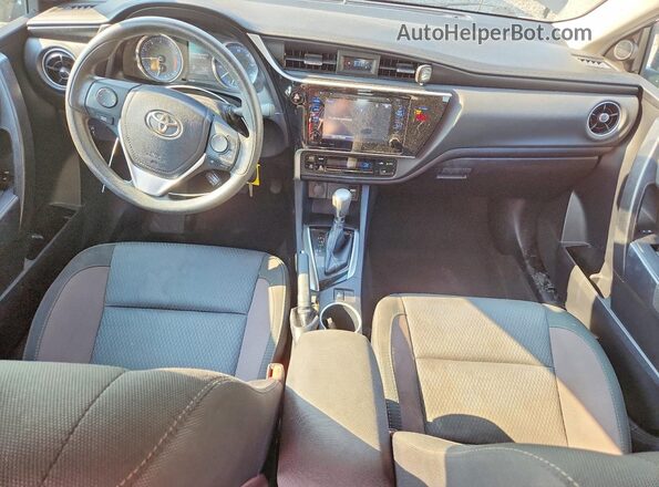 2T1BURHE3KC226222 2019 TOYOTA COROLLA Gray Առջևի վահանակի տեսք