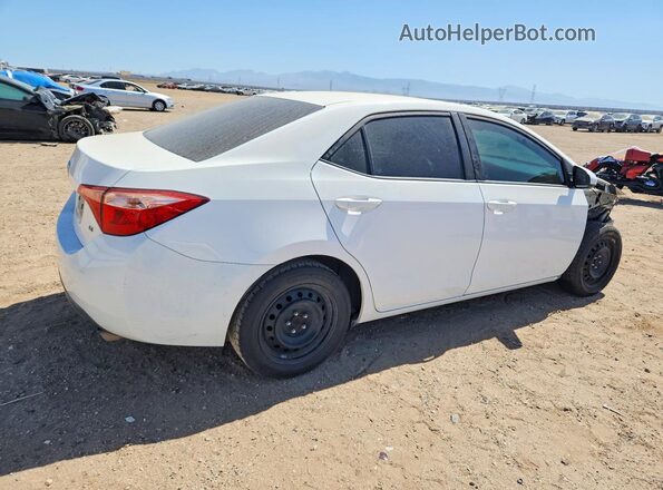 2T1BURHE3KC235664 2019 TOYOTA COROLLA Белый Задняя правая четверть