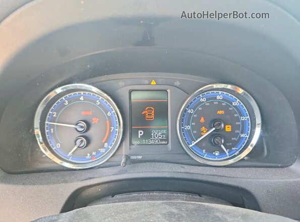 2T1BURHE3KC235664 2019 TOYOTA COROLLA Белый Вид щитка приборов