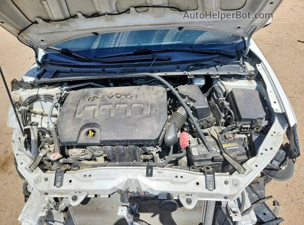 2T1BURHE3KC235664 2019 TOYOTA COROLLA Белый Вид задней части салона