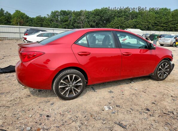 2T1BURHE3KC240072 2019 TOYOTA COROLLA Red უკანა მარჯვენა