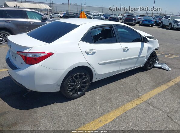 2T1BURHE4GC481744 2016 TOYOTA COROLLA White უკანა მარჯვენა