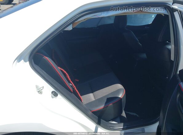 2T1BURHE4GC481744 2016 TOYOTA COROLLA White VIN კოდის სტიკერის ხედი