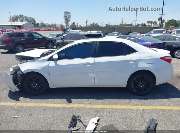 2T1BURHE4GC481744 2016 TOYOTA COROLLA White 