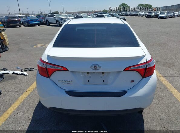 2T1BURHE4GC481744 2016 TOYOTA COROLLA White 
