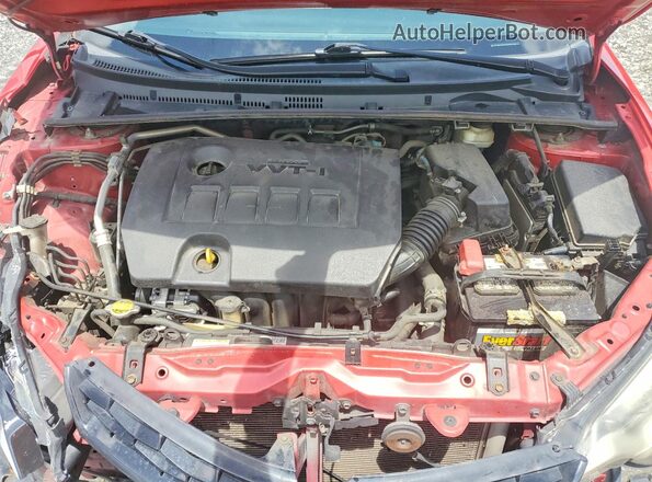 2T1BURHE4GC507596 2016 TOYOTA COROLLA Red Widok wnętrza z tyłu