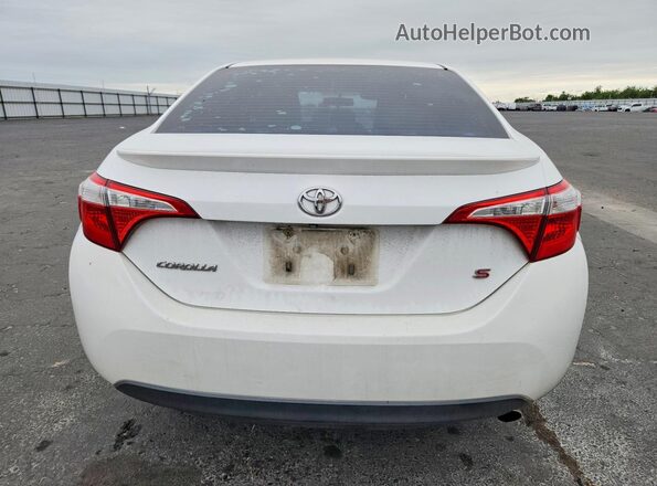 2T1BURHE4GC510868 2016 TOYOTA COROLLA White Widok z tyłu