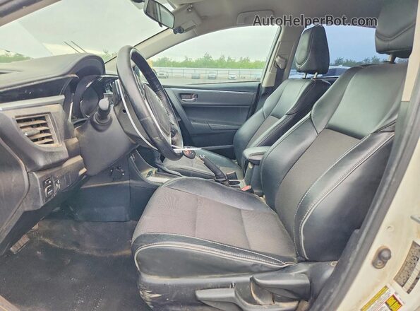 2T1BURHE4GC510868 2016 TOYOTA COROLLA White Widok wnętrza z przodu