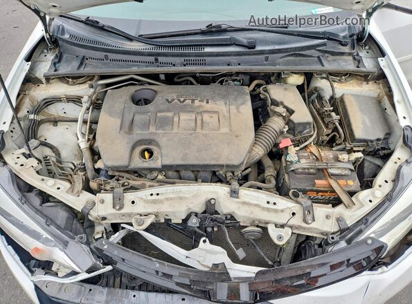 2T1BURHE4GC510868 2016 TOYOTA COROLLA White Widok wnętrza z tyłu