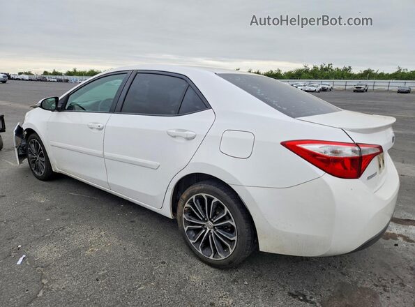 2T1BURHE4GC510868 2016 TOYOTA COROLLA White Tył lewy