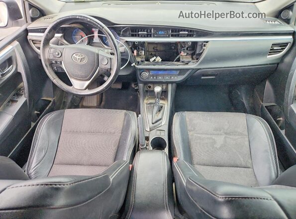 2T1BURHE4GC510868 2016 TOYOTA COROLLA White Widok deski rozdzielczej