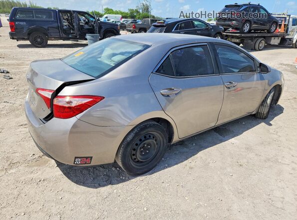 2T1BURHE4GC512989 2016 TOYOTA COROLLA Gray Tył prawy