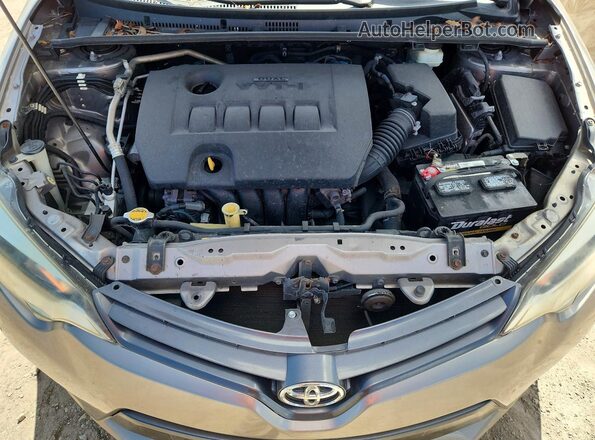 2T1BURHE4GC512989 2016 TOYOTA COROLLA Gray Widok wnętrza z tyłu