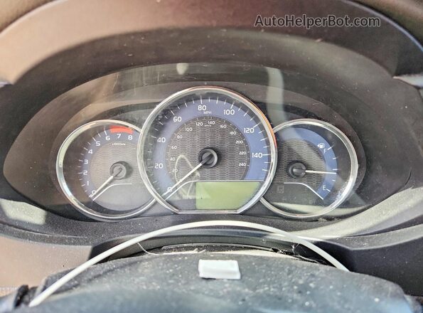 2T1BURHE4GC512989 2016 TOYOTA COROLLA Gray Widok zestawu wskaźników
