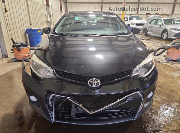 2T1BURHE4GC517030 2016 TOYOTA COROLLA Black Vista frontal