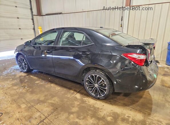 2T1BURHE4GC517030 2016 TOYOTA COROLLA Black Trasero izquierdo