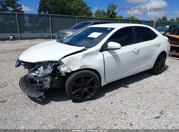2T1BURHE4GC525192 2016 TOYOTA COROLLA White Передня ліва чверть