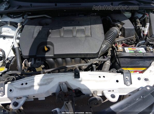 2T1BURHE4GC525192 2016 TOYOTA COROLLA White Вид ззаду