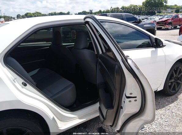 2T1BURHE4GC525192 2016 TOYOTA COROLLA White Вид наклейки з VIN-кодом