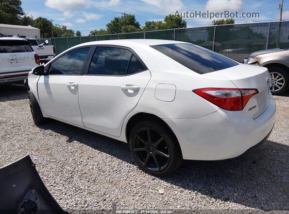 2T1BURHE4GC525192 2016 TOYOTA COROLLA White Задня ліва чверть
