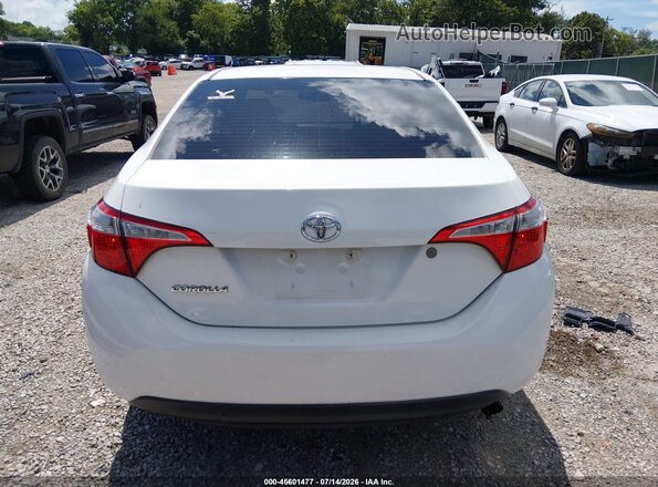 2T1BURHE4GC525192 2016 TOYOTA COROLLA White 