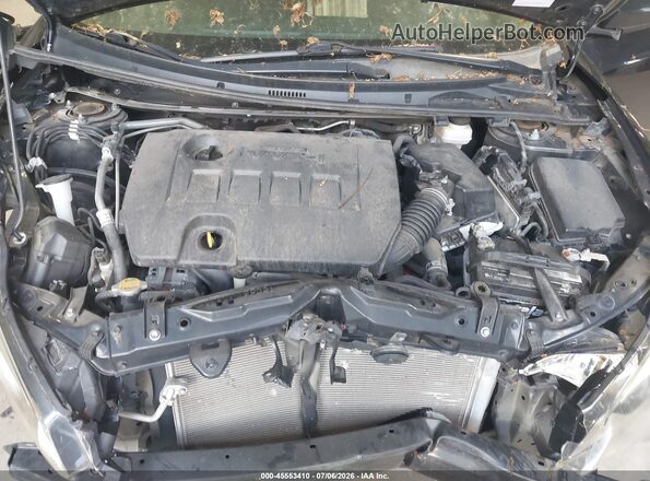 2T1BURHE4GC548374 2016 TOYOTA COROLLA Черный Вид сзади