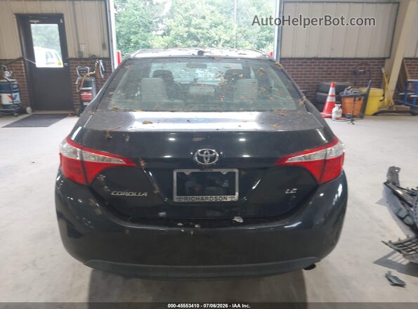 2T1BURHE4GC548374 2016 TOYOTA COROLLA Черный 